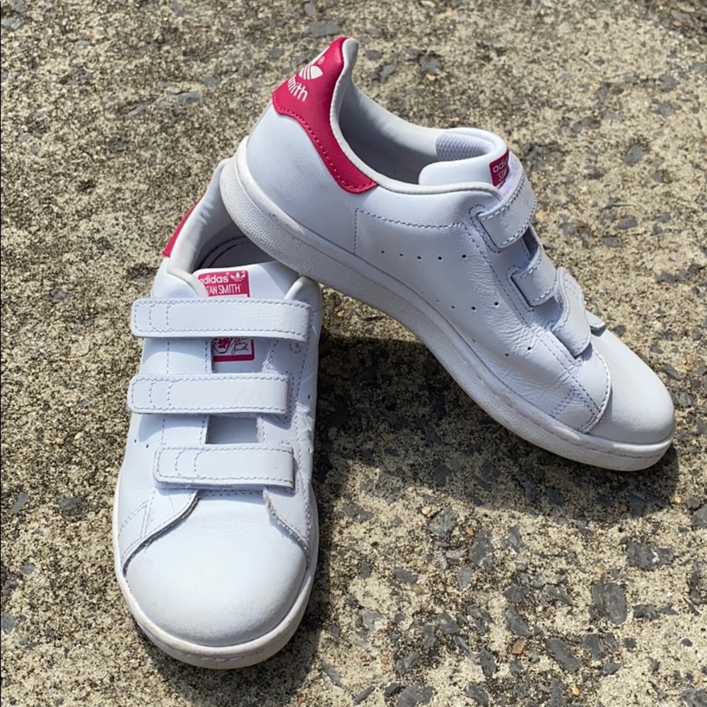 Pink and White Sam Smith adidas